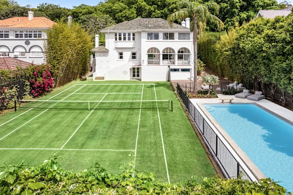 The Larcombes have also listed their five-bedroom, four-bathroom home in Bellevue Hill with a guide of $40 million.
