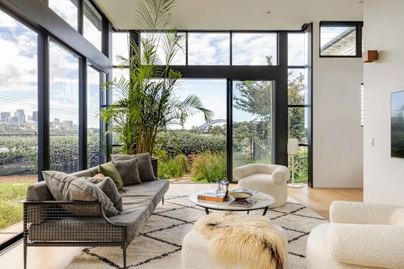 The $9 million harbourside standstone home of Gleeson and Wells.