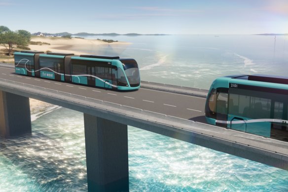 Sunshine Coast Mayor Rosanna Natoli said the transport project was the reason the region joined Brisbane’s Olympic bid.
