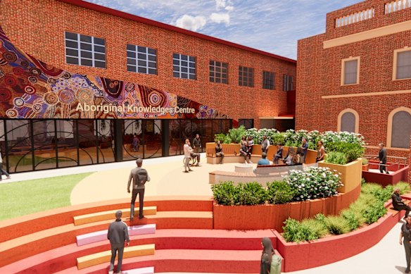 Aboriginal Knowledges Centre, Adelaide University.