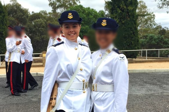 Gray claims she was mistreated during her service.