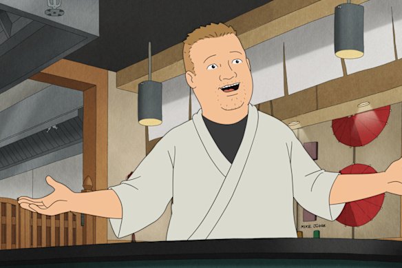 Bobby Hill is now 21 and working in a Japanese-German fusion restaurant. 
