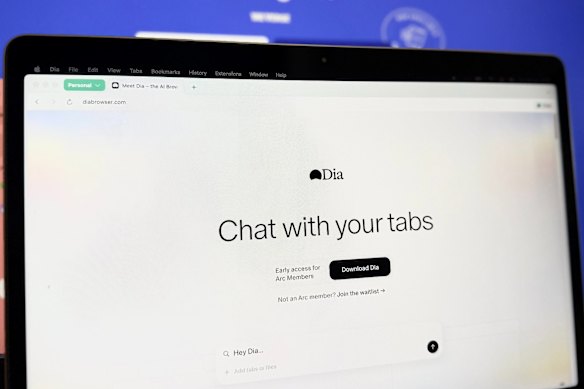 The Dia browser from The Browser Company.