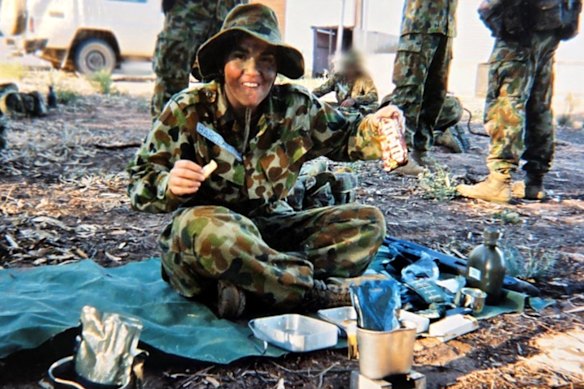 Delaforce has spoken out about her treatment during her time in the military.