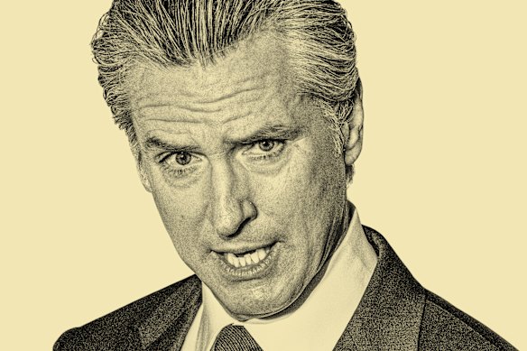 California governor Gavin Christopher Newsom.