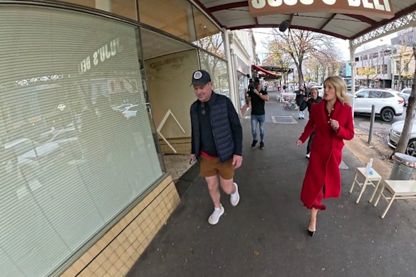 Monkivitch, pictured in Melbourne this month, quickly assumed a more hands-on role in the sisters’ legal affairs.