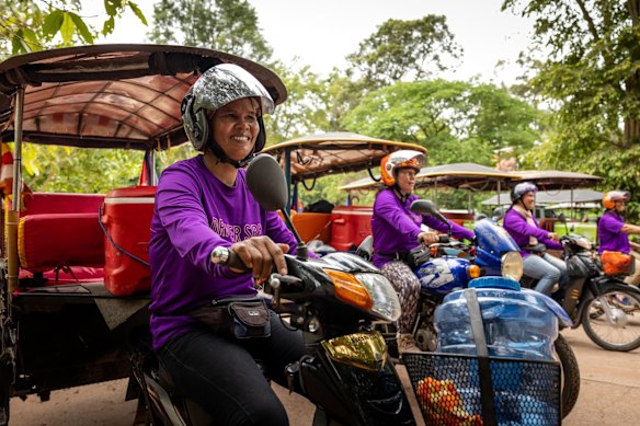  Meet the female tuk-tuk drivers of Siem Reap.