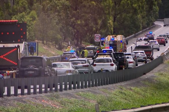 Police have asked for anyone with vision or information on the crash to contact them.