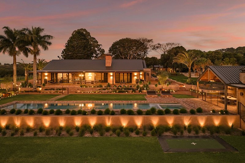 The stunning luxury equine estate Copperstone.