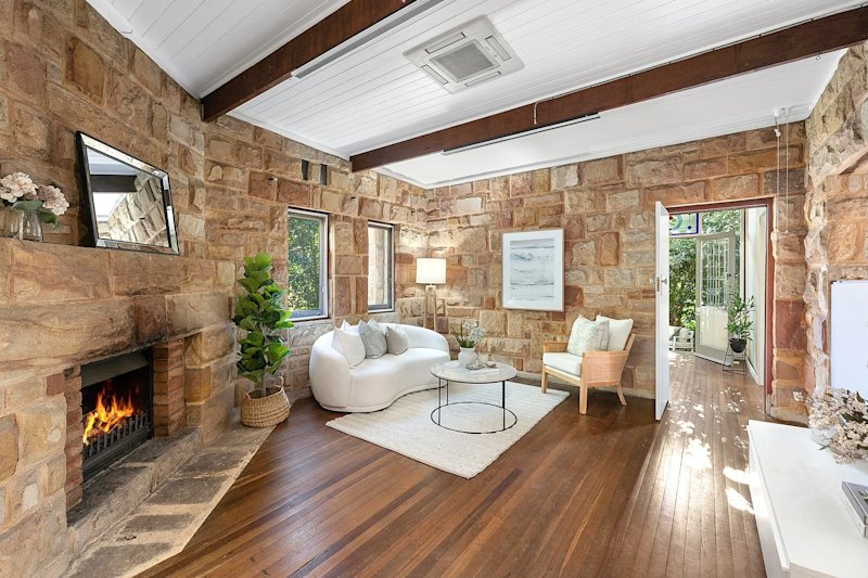 The selling agent said the fact the house was “unique” was a selling point.