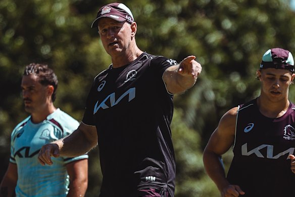 Brisbane coach Michael Maguire.