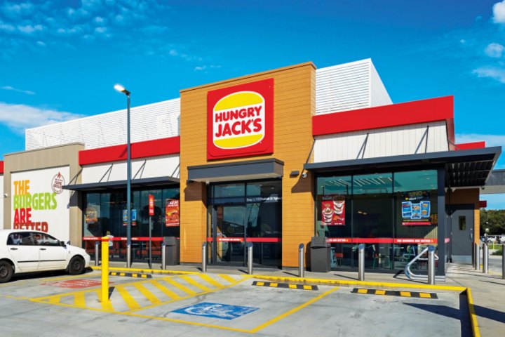 This Hungry Jack’s in Newcastle sold on a 5 per cent yield.