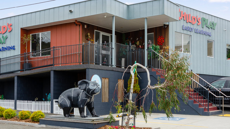 The Lindisfarne childcare centre in Hobart sold for $4.915 m on a yield of 5.43 per cent.