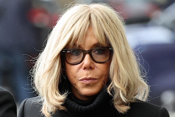 Brigitte Macron in Paris in November.