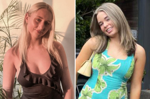Bianca Jones (left) and Holly Morton-Bowles died after a suspected mass drink poisoning.