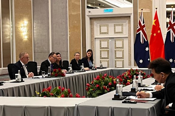 Prime Minister Anthony Albanese has a bilateral meeting with Chinese Premier Li Qiang on the sidelines of ASEAN in Malaysia.