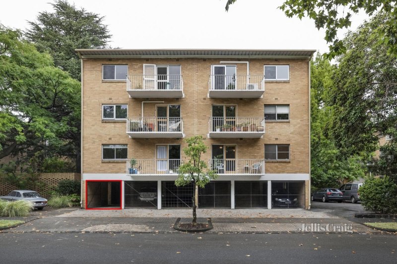 The apartment block at 65 O’Shanassy Street.