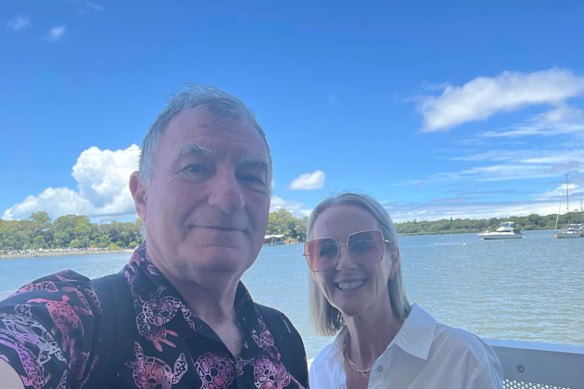 Shane Rendalls and Rebecca Young.