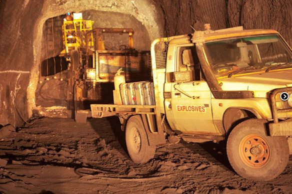 Two people have died in an explosion at the Endeavor Mine at Cobar, NSW (file photo).