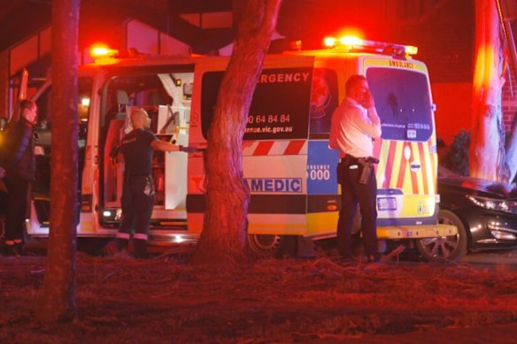 Five people fled a burning home in Melbourne’s north-west.