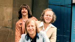 The Goodies: Bill Oddie, Graeme Garden and Tim Brooke-Taylor.