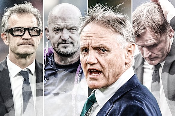 Test rugby coaches are increasingly under pressure.