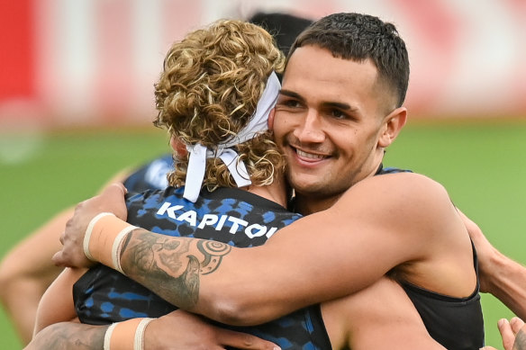 Jamarra Ugle-Hagan, returns to training.