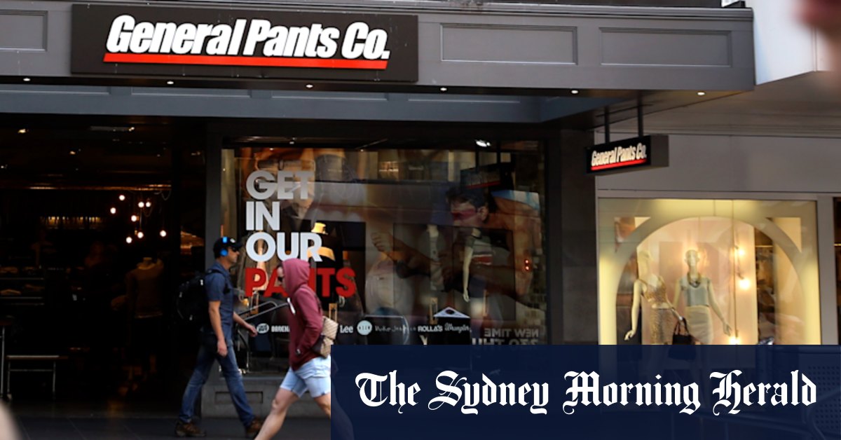 General Pants shuts stores as it battles high rents, wind-up orders