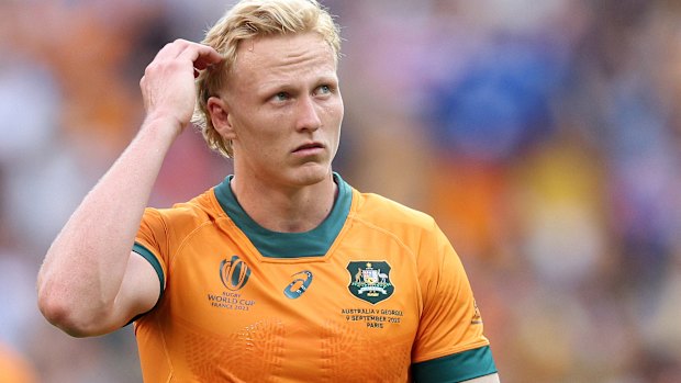 Carter Gordon will be the sixth player to wear the No.10 jersey for the Wallabies this year.