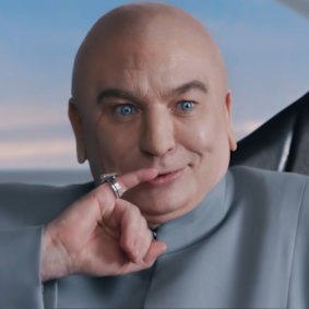 Dr Evil, not John Silvester. 