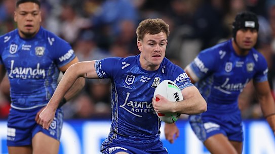 Bulldogs halfback Lachlan Galvin.