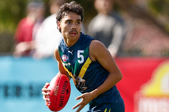 Malakai Champion will play his first game for the Eagles tonight.