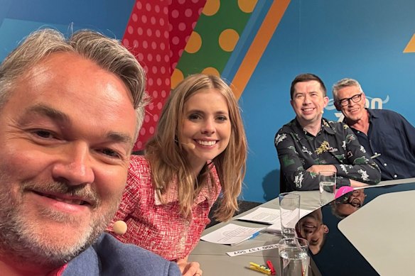 Brydon Coverdale, Mara Lejins, Issa Schultz and Matt Parkinson.