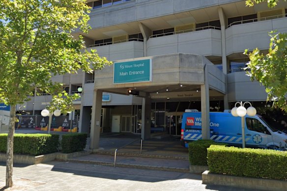 Mount Hospital on Mount Street, Perth.