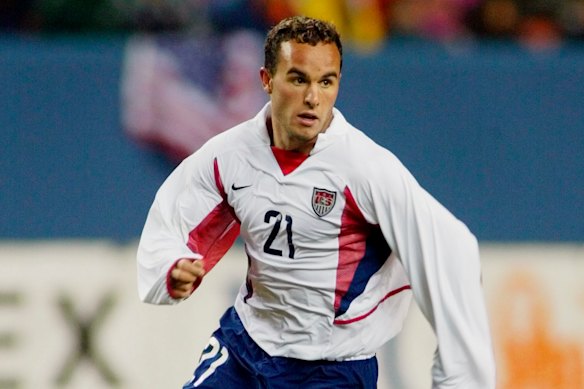 Former US international Landon Donovan in 2002.