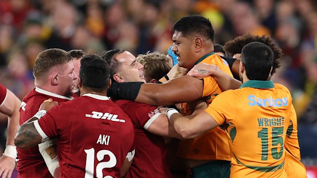 Will Skelton’s physicality was vital against the British and Irish Lions.