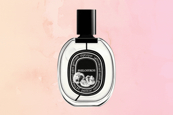 Diptyque Philosykos EDP; Charlotte Tilbury Kissing Bitch Perfect Lipstick; Christophe Robin Regenerating Mask.  