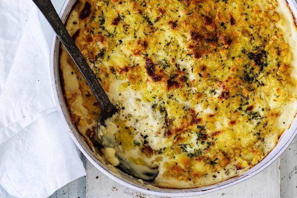 Karen Martini's mac 'n' cheese-style gnocchi.