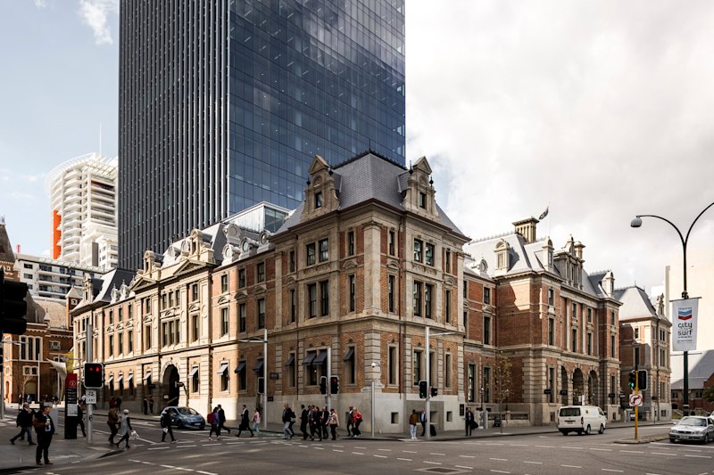 The State Buildings development.