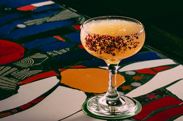 A spicy marg at Centro 86.