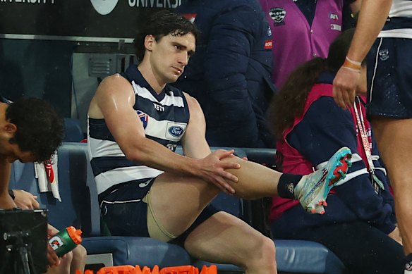 Gryan Miers is playing with a partial ACL tear