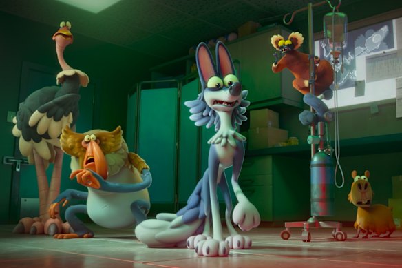 A scene from Night of the Zoopocalypse.
