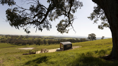 One of travel startup Shacky's tiny houses in Victoria.