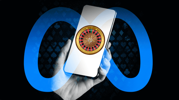 Facebook’s owner Meta is running ads for online casinos, but the regulator can’t penalise the social media giant.