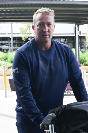 Roosters manager  Trent Robinson.