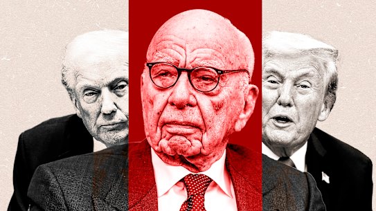 Donald Trump and Rupert Murdoch’s relationship has been increasingly strained of late.