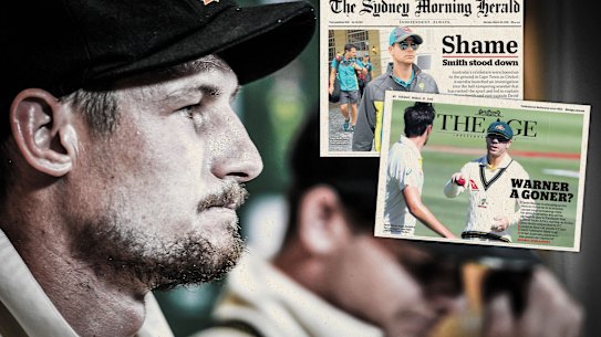 The sandpaper scandal dominated headlines for weeks.