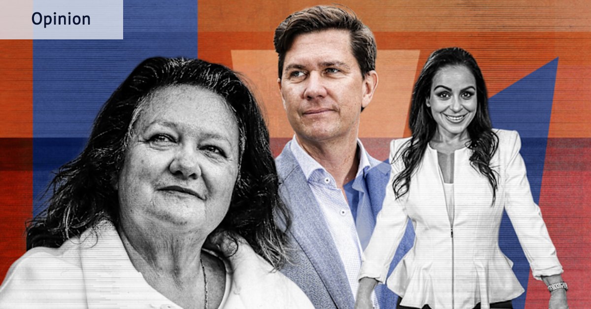 Gina Rinehart’s estranged son, John Hancock, speaks out over Rita Panahi birthday party