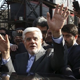 Iran’s first vice president, Mohammad Reza Aref, said global fuel prices will stay high until economic and military pressures on Iranian oil exports end. 