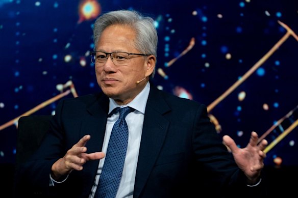 Jensen Huang’s Nvidia hits 11 out of 10 in its latest earnings report.